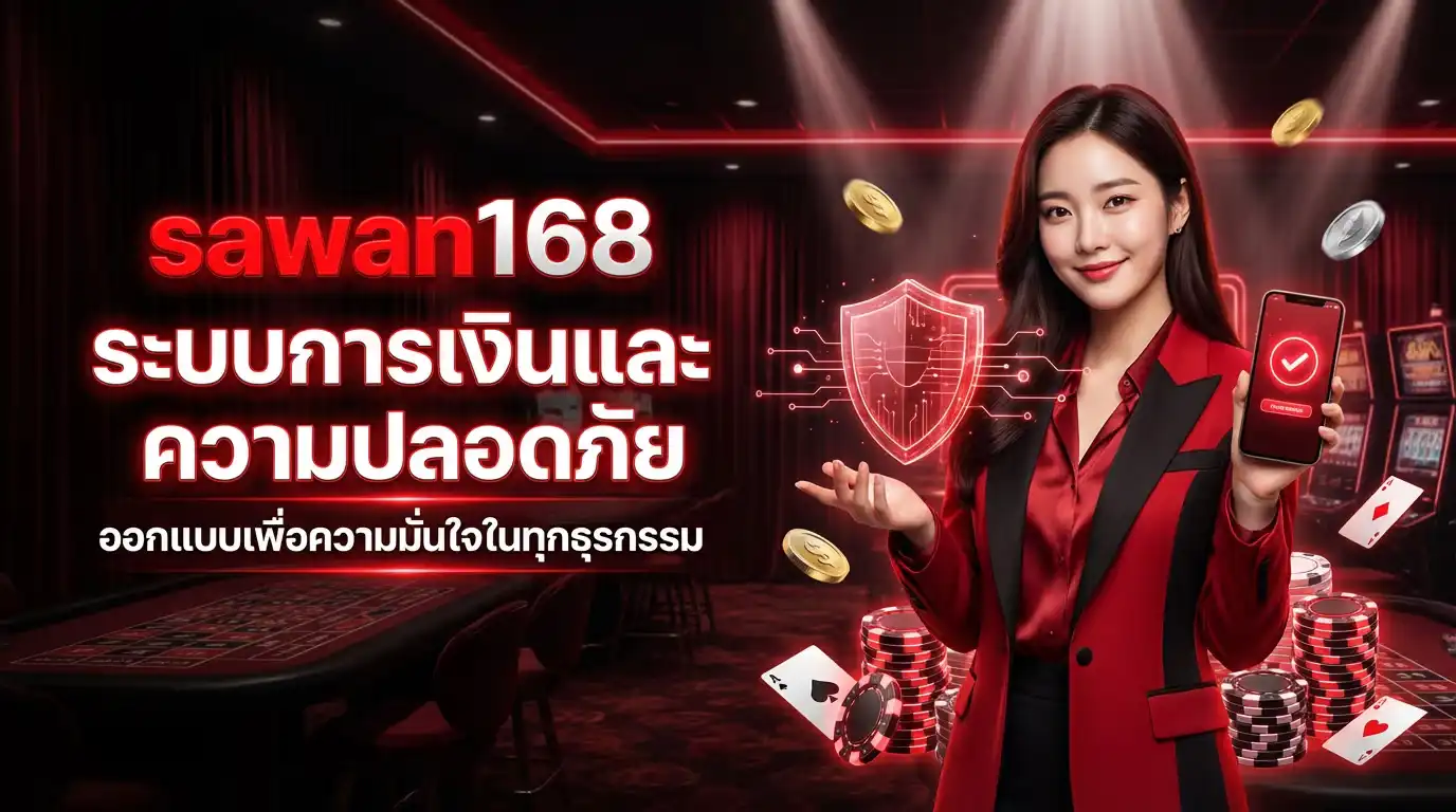 sawan168 ระบบการเงินและความปลอดภัยที่ออกแบบเพื่อความมั่นใจ